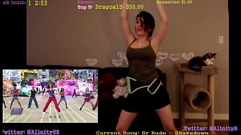 Preview 2 of Son Help In Mom Sex - Alinity Sexy Dance