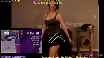 Preview 4 of Son Help In Mom Sex - Alinity Sexy Dance