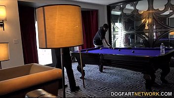Preview 1 of Pourno Xnxx - Chloe Chaos Gets Tempted Into Fucking Two Black Studs