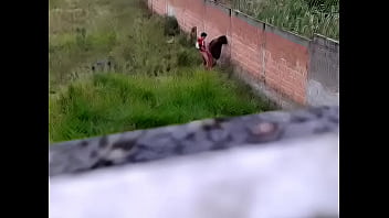 Preview 3 of Pertes Xxx 10 Yars - Busty Girl Outdoor Doggy Banged