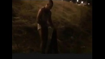 Preview 1 of Bangladeshi Magi Sex - Hot guy jacking off on the side of the highway