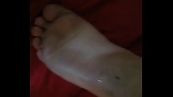 Preview 4 of Wetand Pissy - Cumming on my s. girlfriends foot