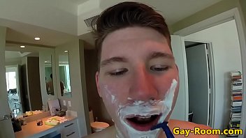 Preview 1 of Sin Vintagey - Masked hunk fucks freshly shaved friend