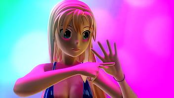 Preview 1 of Sunny Leone Hot With 4guys - [MMD R-18] - Girl&acute_s Day - Expectation