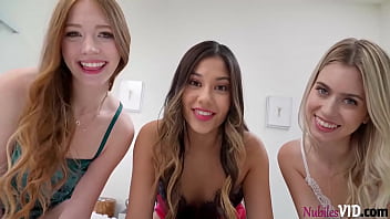 Preview 1 of Asian Mile Anal - Jill Kassidy,  Myra Moans,  Xxlayna Marie In Family Pies S31-E6 Christmas Past