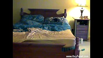 Preview 3 of Shy Girl First Webcam - Sexy gay William gets face fucked as Trace sits astride his pecs