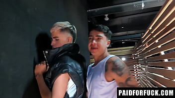 Preview 2 of Fuck Granny In Eet Look Dersser - Enrique Mudu Taken a Job Bartending at A Gay Sex Club - Paidforfuck