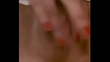 Preview 3 of Fiest Porn Blood - Sexy hot teen rubbing wet pussy