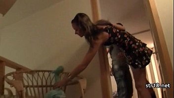 Preview 3 of Maay With Strap On - Tight teen likes it hardcore