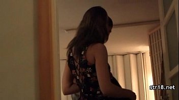 Preview 4 of Maay With Strap On - Tight teen likes it hardcore