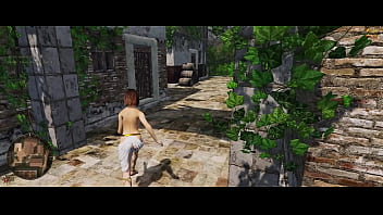 Preview 1 of Kau Lin - Let&#039_s Play: Slaves of Rome [Hermaphrodite] | Part 6: Midnight Orgy