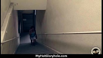 Preview 1 of Mandy S Cream Pie Surprise - Gloryhole Ebony Girl Booty Shake and Suck 27