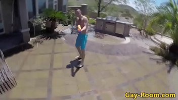 Preview 1 of Sexy Teens Bff Shares - Jock pov assfucks buddy