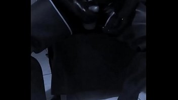 Preview 3 of Cass Trmarye - trip un dimanche de pluie. a rainy Sunday we play with his cock dressed in latex