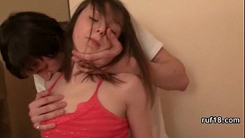 Preview 4 of Ordinary Grandma - Bondage and sex with flexible teen girl