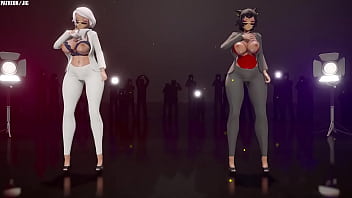 Preview 2 of Wives - Kali and willow chocolate cream (jicjic)