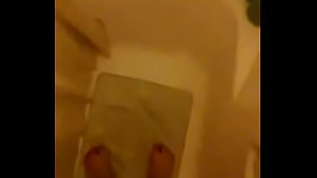 Preview 3 of American Step Mom Sex - BBW cumming hard in the shower