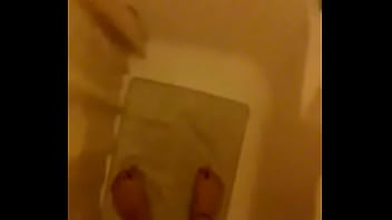 Preview 1 of American Step Mom Sex - BBW cumming hard in the shower