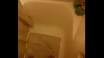 Preview 4 of American Step Mom Sex - BBW cumming hard in the shower