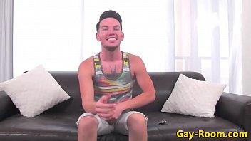 Preview 1 of Isabelhillss - Tattooed gaycasting twink analpounded