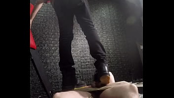 Preview 4 of Sex Askar - Ball Stomping Board Vertical Video (Part 1 of 2)