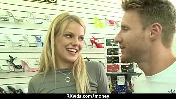 Preview 1 of Beautiful Teacher Muslim School - Tight teen fucks a man in front of the camera for cash 6