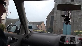 Preview 1 of Fucking My Sons Wife - Squirt french mature hard anal pounded and double penetrated outdoor