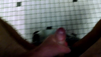 Preview 3 of Rectal Suppository Granny - my uncut cock jerk off at the university