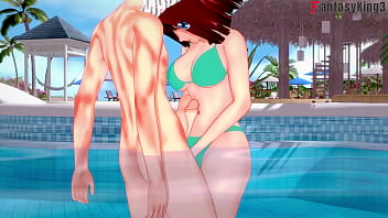 Preview 1 of Mom Jepun Seks Full Movies - Anzu Mazaki sex on the pool | 1 | Yu-gi-Oh | step,  bikini tea gardner Full &amp_ FPOV Versions on Sheer &amp_ PTRN: Fantasyking3