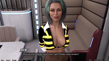 Preview 4 of Van Der - Stranded In Space #80 - Military Girl With Big Tits Loves FEMDOM