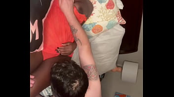 Preview 4 of Channel 309 - Eating my sexy black babysitters pussy while she sleeps in our bed