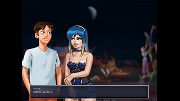 Preview 2 of Butiful Small Girl - Summertime Saga Cap 54 - fiesta en casa de mi amiga