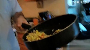 Preview 1 of Kieran Six Vidos - Busty amateur cum on butt