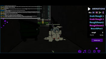 Preview 3 of Hdrporn Jd - I fucked a bunny whore in an alley way | Roblox studio