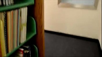 Preview 1 of Sex Mms Ok - Amateur couple having sex in the library