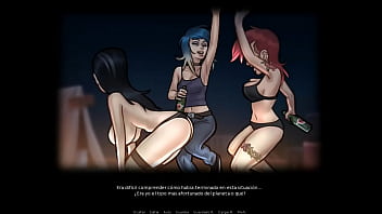 Preview 4 of Daddy Step Daughter - Summertime Saga Cap 52 - jugando verdad o reto con 3 chicas sexys