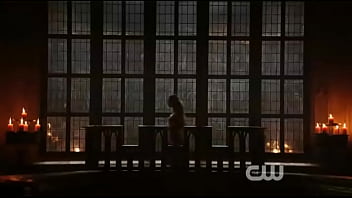 Preview 3 of Dont Tell - Caitlin Stasey masturbate cut-scene from the CW&#039_s REIGN