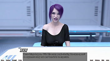 Preview 2 of Japanese Hot Young Mother In Law - Stranded In SPace #78 - She Emo Girl Opens Up