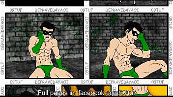 Preview 2 of Xxxmovieas - VENOM VS ROBIN HOMO-EROTIC COMIC(PREVIEW)