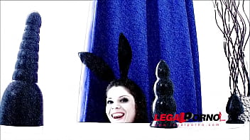 Preview 1 of Sex Hd7 - Big butt slut Lucy Love back to studio: 4on1 mini gangbang &amp_ DP SZ845