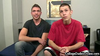 Preview 1 of Wife Prego - Gay movie of He coats Marco&#039_s cock with his mouth,  pleasuring him