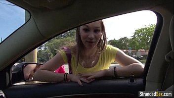 Preview 1 of Fmeli Xsx - Teen hitchhiker London Smith finds a ride and a big cock
