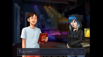Preview 2 of Miki Uheara - Summertime Saga Cap 48 - ayudando a mi nueva mejor amiga
