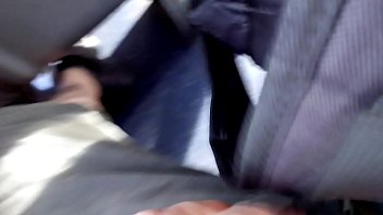 Preview 1 of Japanesse Sexxxxxx - Punheta e gozada no &ocirc_nibus 2015