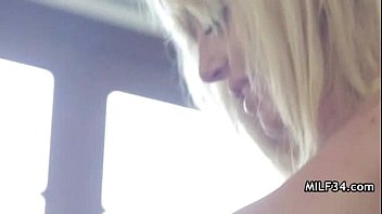Preview 4 of Teen Public Blowjob - Horny MILF Cheats On Her Husband For The First Time