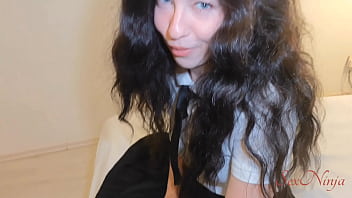 Preview 1 of Fernando Nie - Horny Teen GF gets Carried Away with BF after School