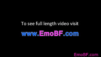 Preview 4 of Nenu Naa - Two gorgeous emo twinks making out on bed gay porno