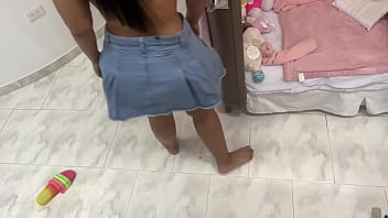 Preview 3 of Xxx Pooja Com - La sensualidad de mi madrastra grabada en su habitaci&oacute_n