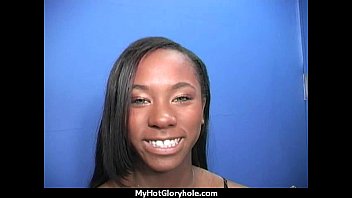 Preview 1 of Jor Kora Ref - Sexy Wild Lady Deepthroats At Gloryhole 3