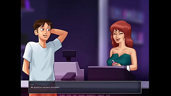 Preview 2 of Df6 Xx Com - Summertime Saga Cap 47 - masajes con final feliz en el Sex Shop